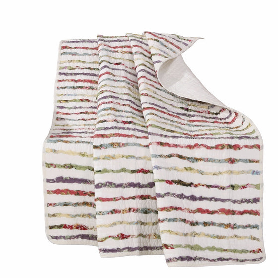 Greenland Home Bella Ruffle Throw