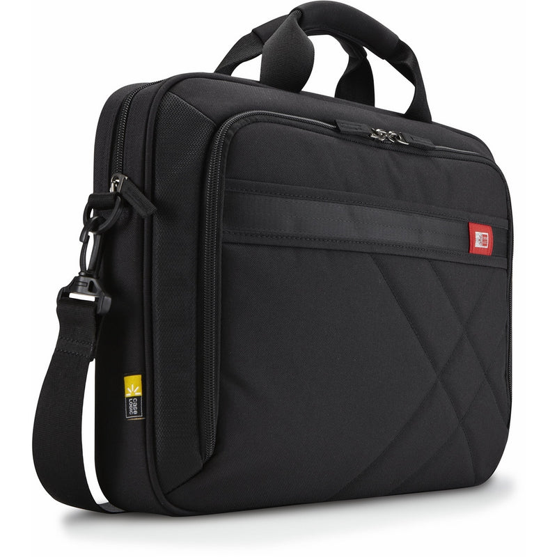 Case Logic 15-Inch Laptop and Tablet Briefcase, Black (DLC-115)