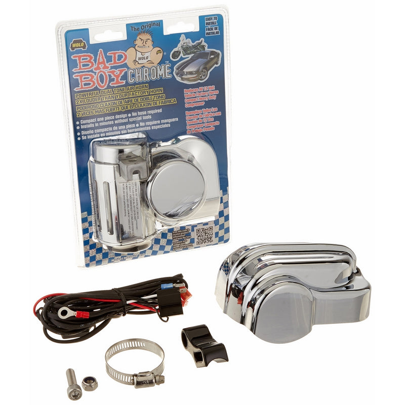 Kuryakyn 7290 Super Deluxe Wolo Bad Boy Air Horn Kit
