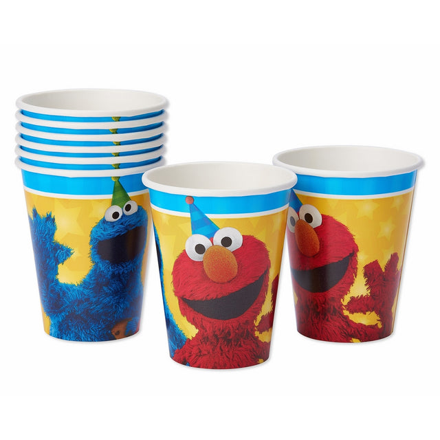 American Greetings Sesame Street 9 oz Paper Cups (8 Count)