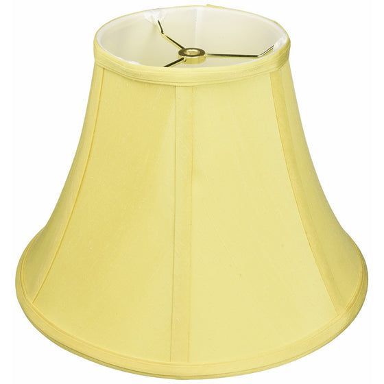 Cal Lighting SH-8104/12-CM 12-Inch Bottom Vertical Piped Basic Bell Shade, Champagne