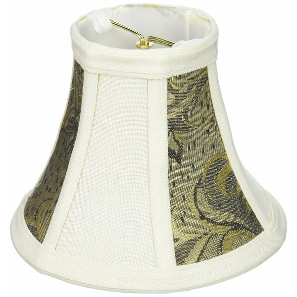 Lite Source CH575-6 6-Inch Lamp Shade, Wheat and Wheat Two Tone