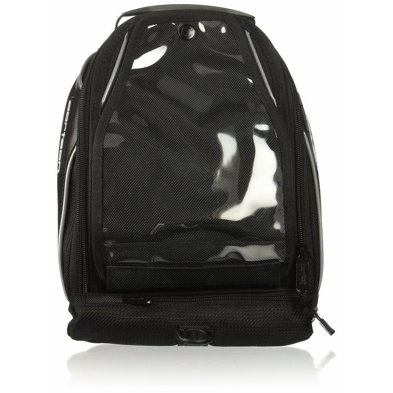 Cortech Super 8230-0505-10 2.0 Black Low Profile Motorcycle Tank Bag Magnetic Mount