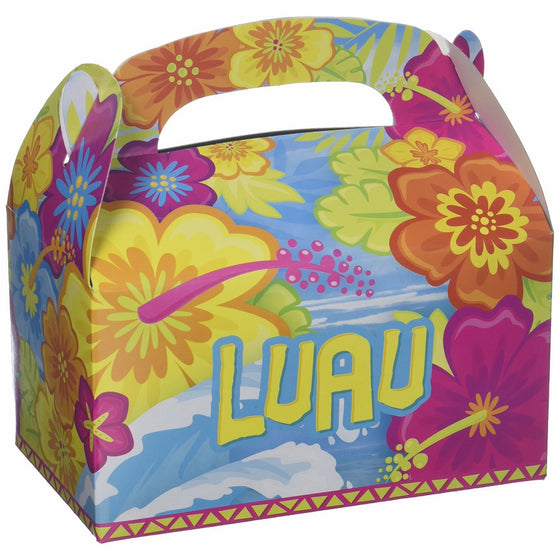 MD Wholesalers 12 NEW Luau Party Boxes Box Treat Favor Box