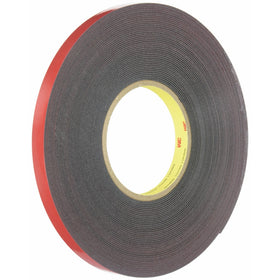 3M(TM) Automotive Acrylic Plus Attachment Tape, Black, 1/2 x 20 yds.