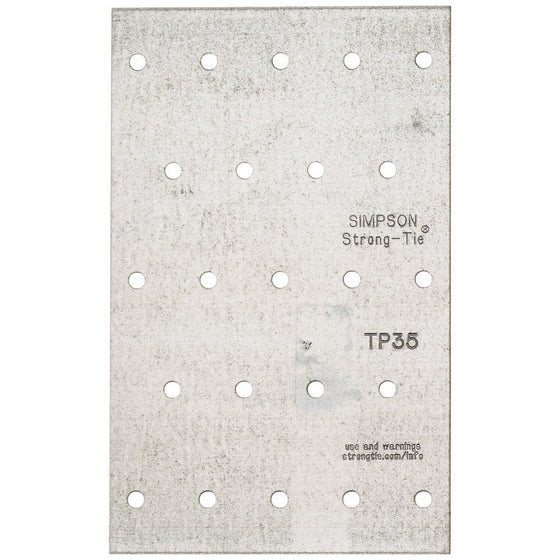 Simpson Strong Tie Simpson Strong Tie TP35 3-1/8-inch by 5-inch Tie Plate