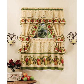 Achim Home Furnishings Apple Orchard Cottage Set, 24-Inch, Antique