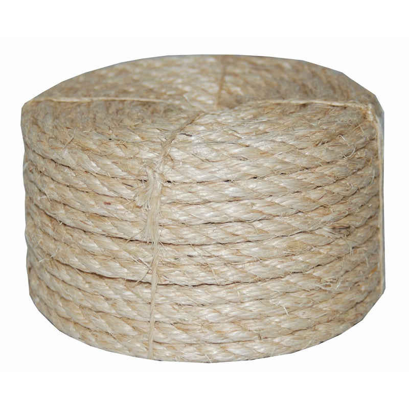 T.W . Evans Cordage 23-405 3/8-Inch by 50-Feet Twisted Sisal Rope