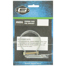 Mr. Gasket 6055 Chrome Coil Bracket for Ford