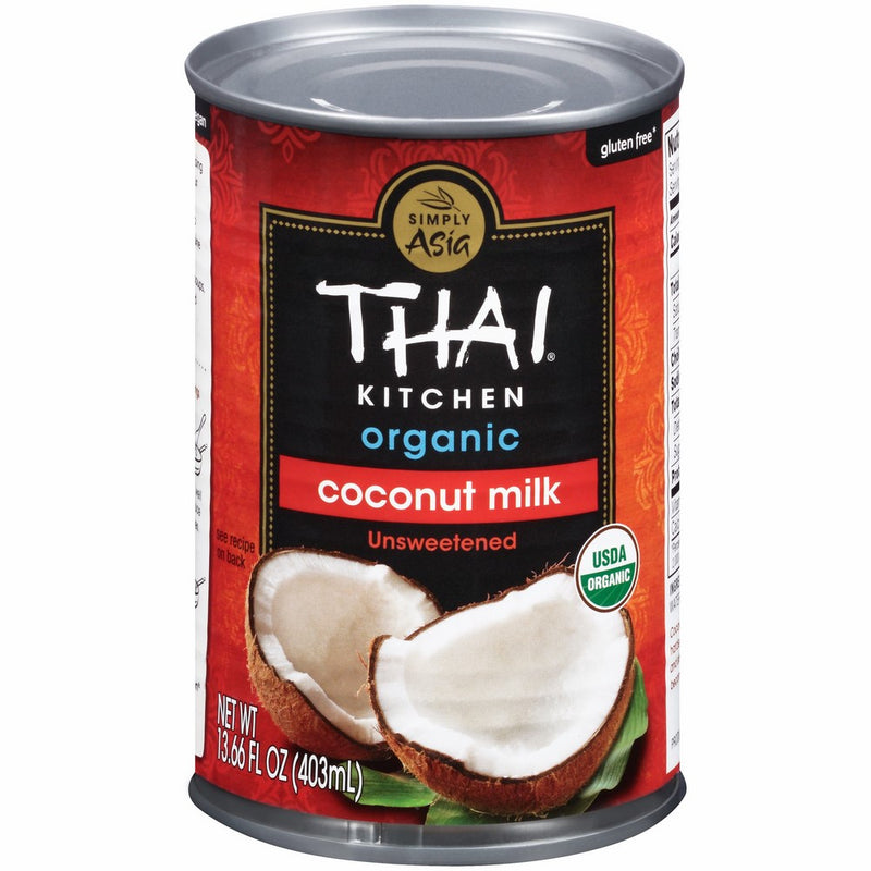 Thai Kitchen Organic Coconut Milk, Gluten Free, 13.66 oz (Case of 12)