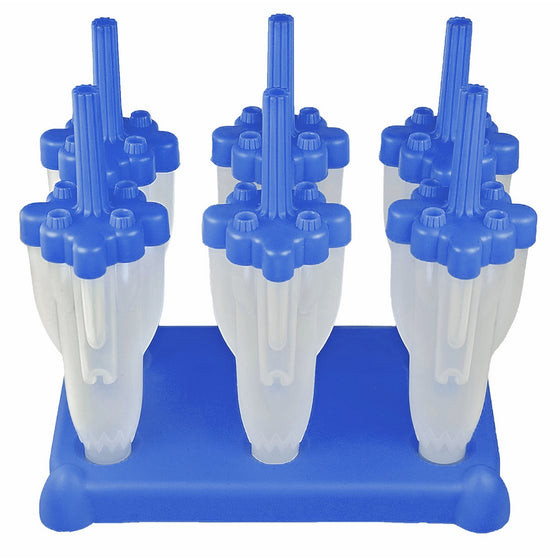 Tovolo Blue Rocket Pops - Set of 6