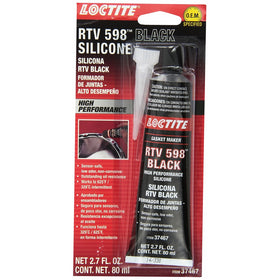 Loctite 37467 Black RTV 598 High Performance Silicone. 80 ml.