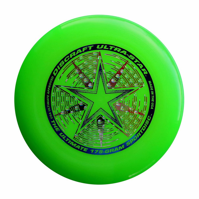 Discraft 175 Gram Ultra Star Sport Disc, Green