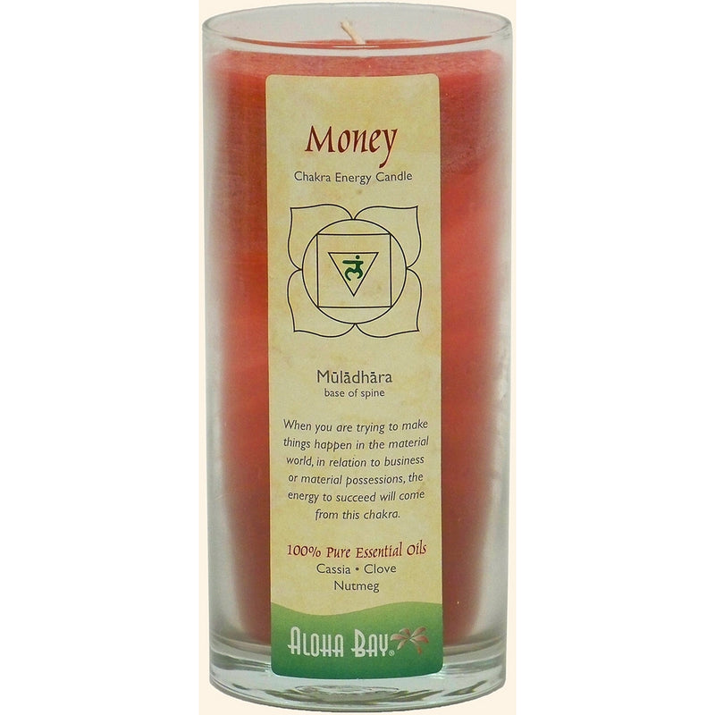 Aloha Bay Chakra Candle Jar, Money