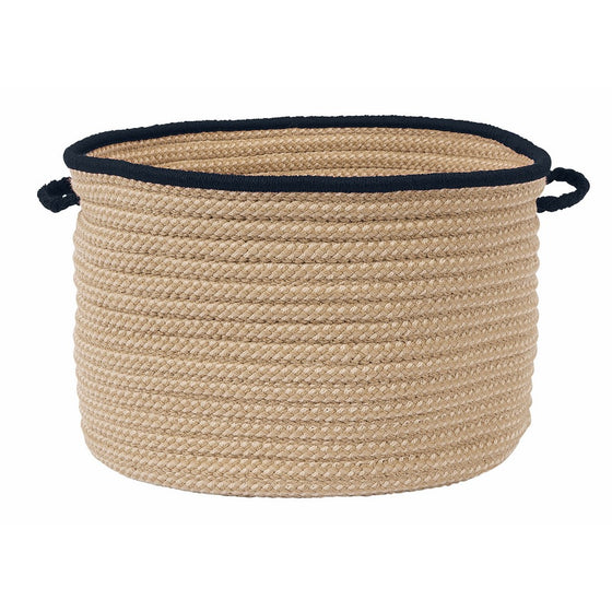 Colonial Mills Boat House Basket, 24 by 14-Inch, Navy