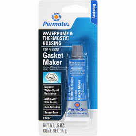 Permatex 22071 Water Pump and Thermostat RTV Silicone Gasket, 0.5 oz.