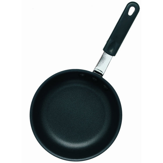 Crestware 12.625-Inch Inch Coated Black Pearl Anodized Fry Pan with DuPont PlatinumPro Coating with Molded Handle