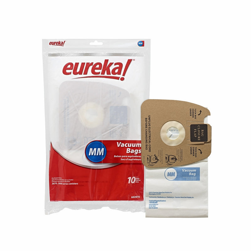 Genuine Eureka MM Vacuum Bag 60297A Style - 10 bags per Unit