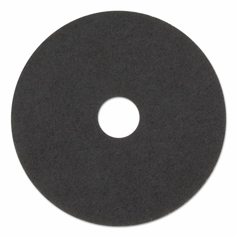 Premiere Pads Standard 20-Inch Diameter High Performance Stripping Floor Pads, Black (Case of 5)