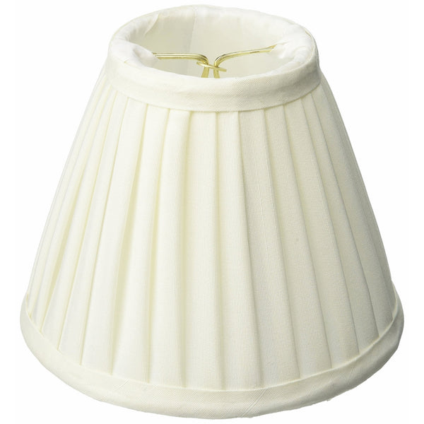 Lite Source CH5177-6 6-Inch Lamp Shade, Off-White