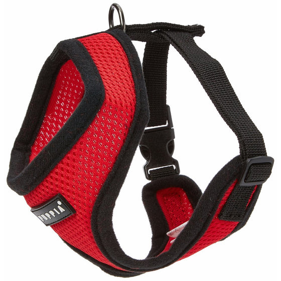 Puppia Soft Dog Harness, Red, Small