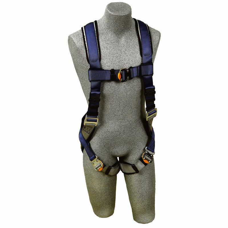 3M DBI-SALA ExoFit Vest Style Harness, Back D-Ring, Medium, 1107976