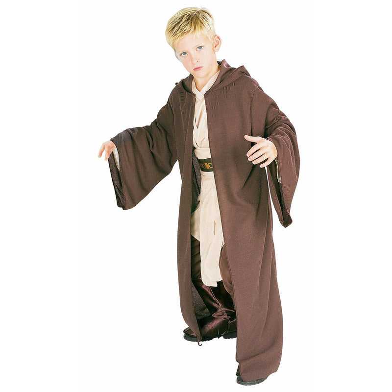 Rubie's Star Wars Classic Child's Deluxe Hooded Jedi Robe, Medium