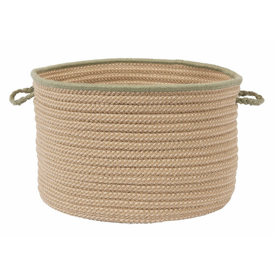 Colonial Mills Boat House Basket, 24 by 14-Inch, Olive