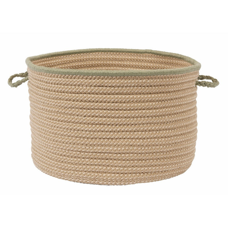 Colonial Mills Boat House Basket, 24 by 14-Inch, Olive