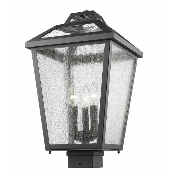 Z-Lite 539PHBS-BK 3 Outdoor Post Mount Light 3