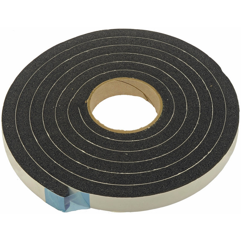 Dorman 25234 1" X 9/16" Weather Stripping, 10 Foot Roll