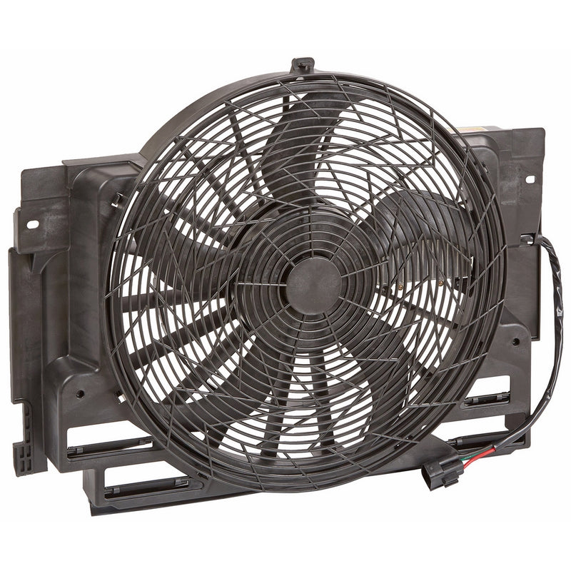 TYC 611400 BMW X5 Replacement A/C Condenser Fan Assembly