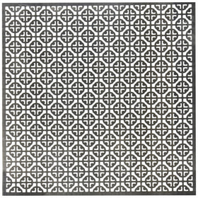 M-D Hobby & Craft 573-50 Silver Colored Metal Sheet, 12 by 12-Inch, Mosaic