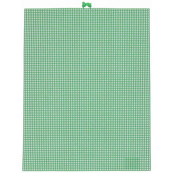 Darice 33900-11, 1 Piece, Mesh Plastic Canvas, Christmas Green