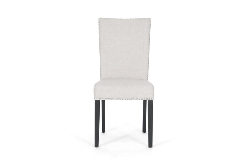 Baxton Studio Harrowgate Beige Linen Modern Dining Chair (Set of 2)