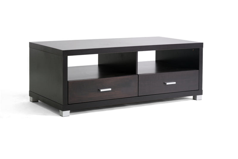 Baxton Studio  Derwent Coffee Table with Drawers