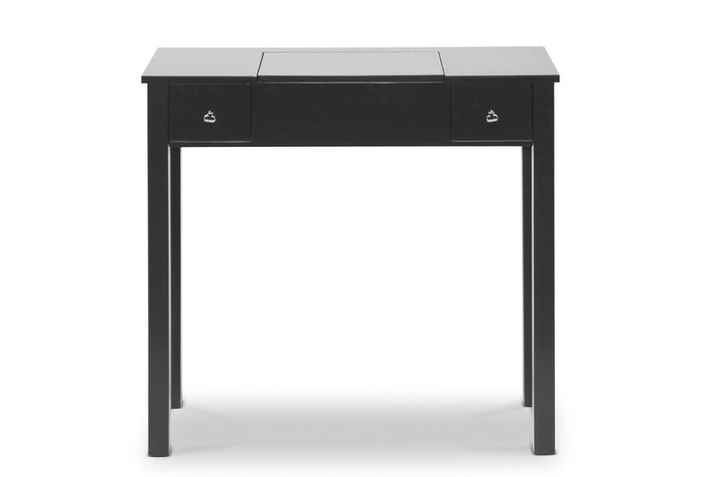 Baxton Studio Wessex Black Vanity Table