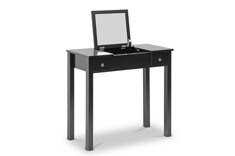 Baxton Studio Wessex Black Vanity Table