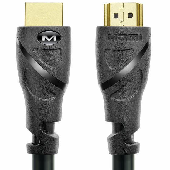 Mediabridge HDMI Cable (25 Feet) Supports 4K60Hz, High Speed, Hand-Tested, HDMI 2.0 Ready - UHD, 18Gbps, Audio Return Channel