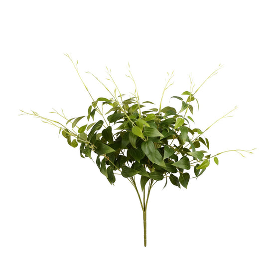 21" Green Clematis Spray 3/Pk