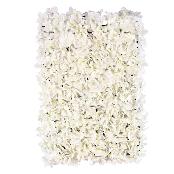 24" x 18" White Hydrangea Flower Mat