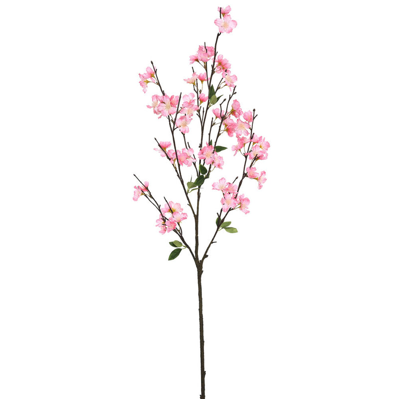 40'' Pink Cherry Blossom Spray 3/pk