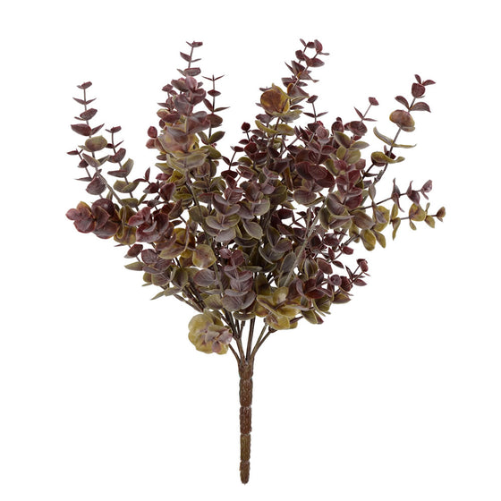 14" Mini Jade Leaf Bush UV Coated 3/Pk