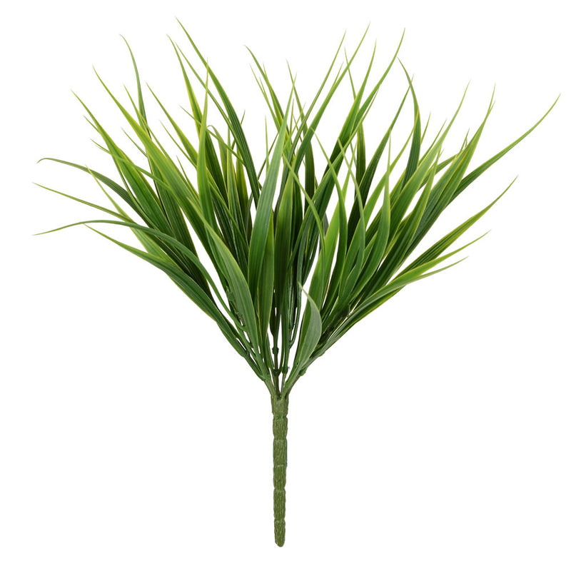 12" Green Grass Bush 6/Pk