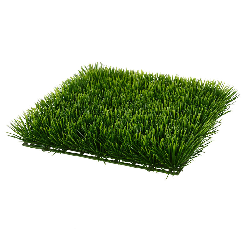 11"x11"x2.5" Grn Grass Mat UV Coat 2/Pk