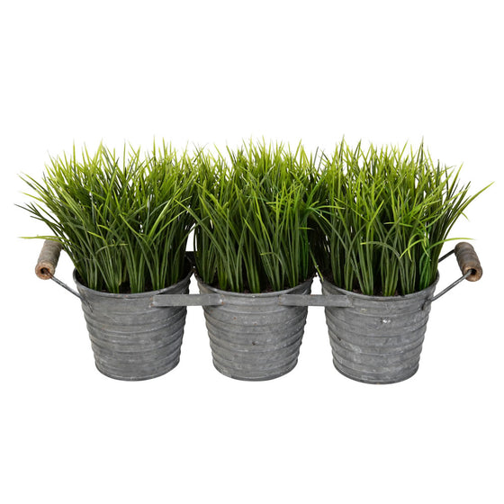 6.5" Potted Grass