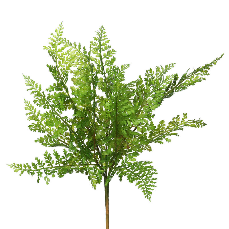 18" Green Fern Stem 3/pk