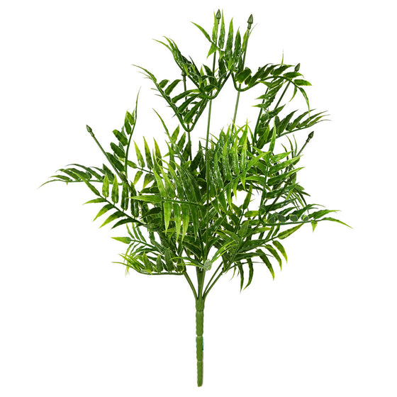 19" Green Bamboo Leaf Bush 4/Pk UV