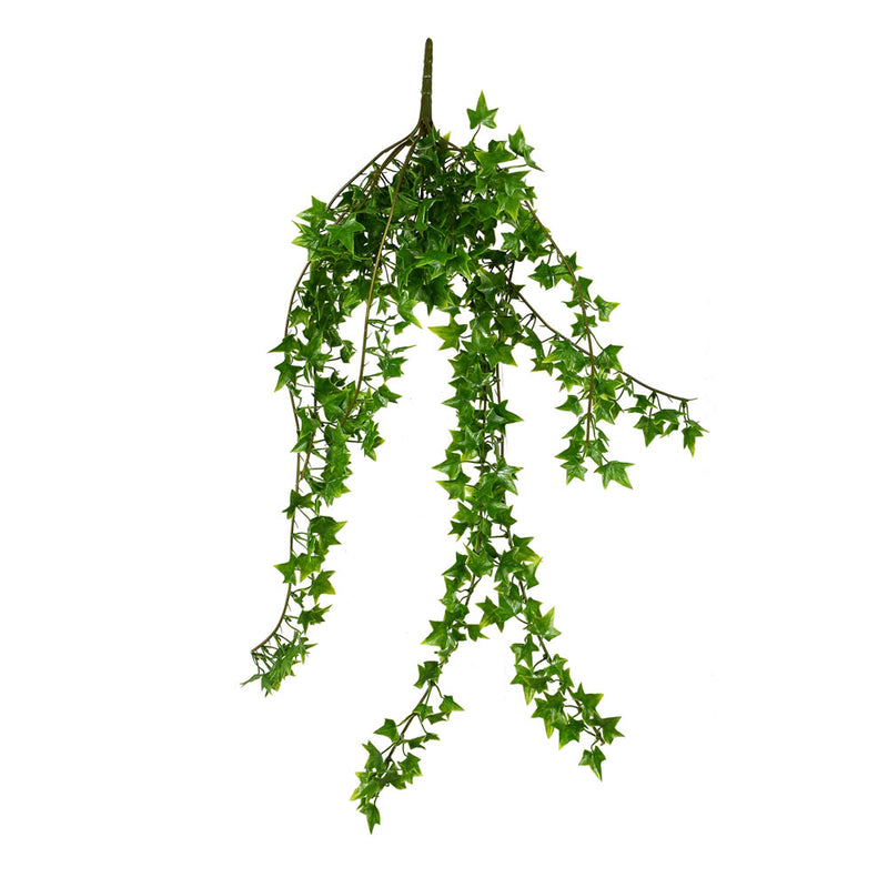 27.5" Green Ivy Hanging Bush 3/Pk UV