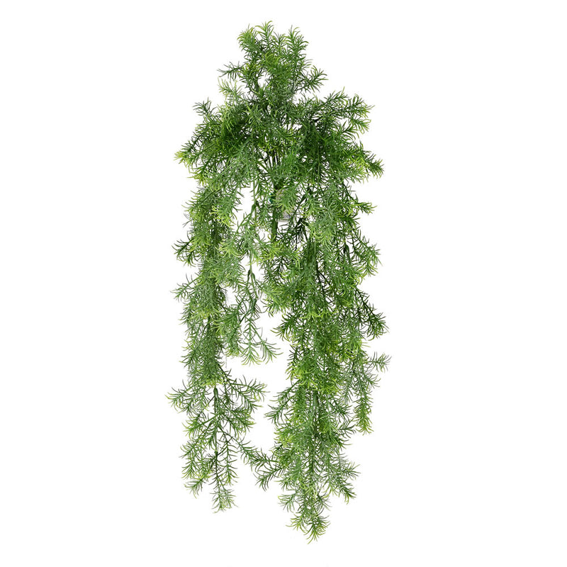 29.5" Green Spring Grass Hanging 2/Pk UV